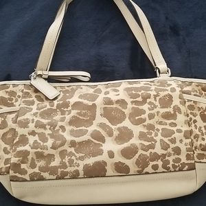Coach Giraffe Print Purse